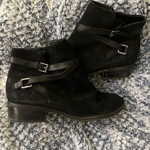 COPY - Ralph Lauren Suede Black ankle boots